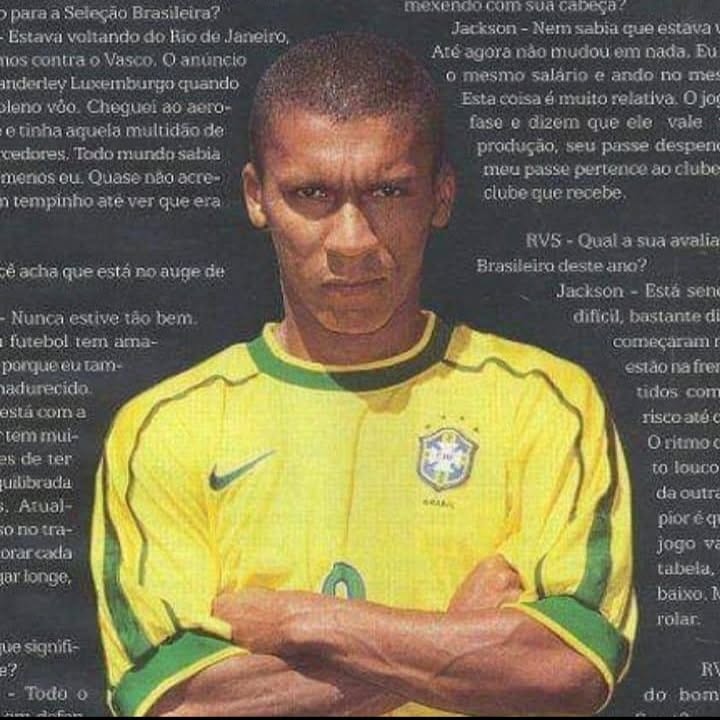 Jackson, ex-jogador da Seleção Brasileira, sofre AVC no Maranhão (Foto: Instagram)