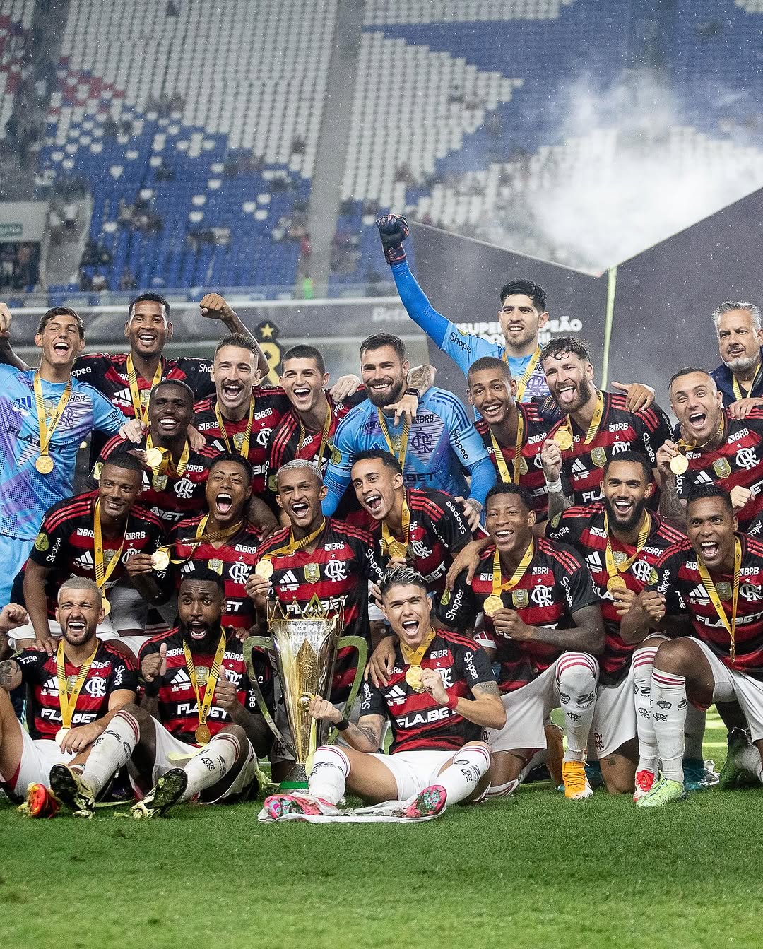 Flamengo registra 5 jogadores no departamento médico em menos de um mês (Foto: Instagram)