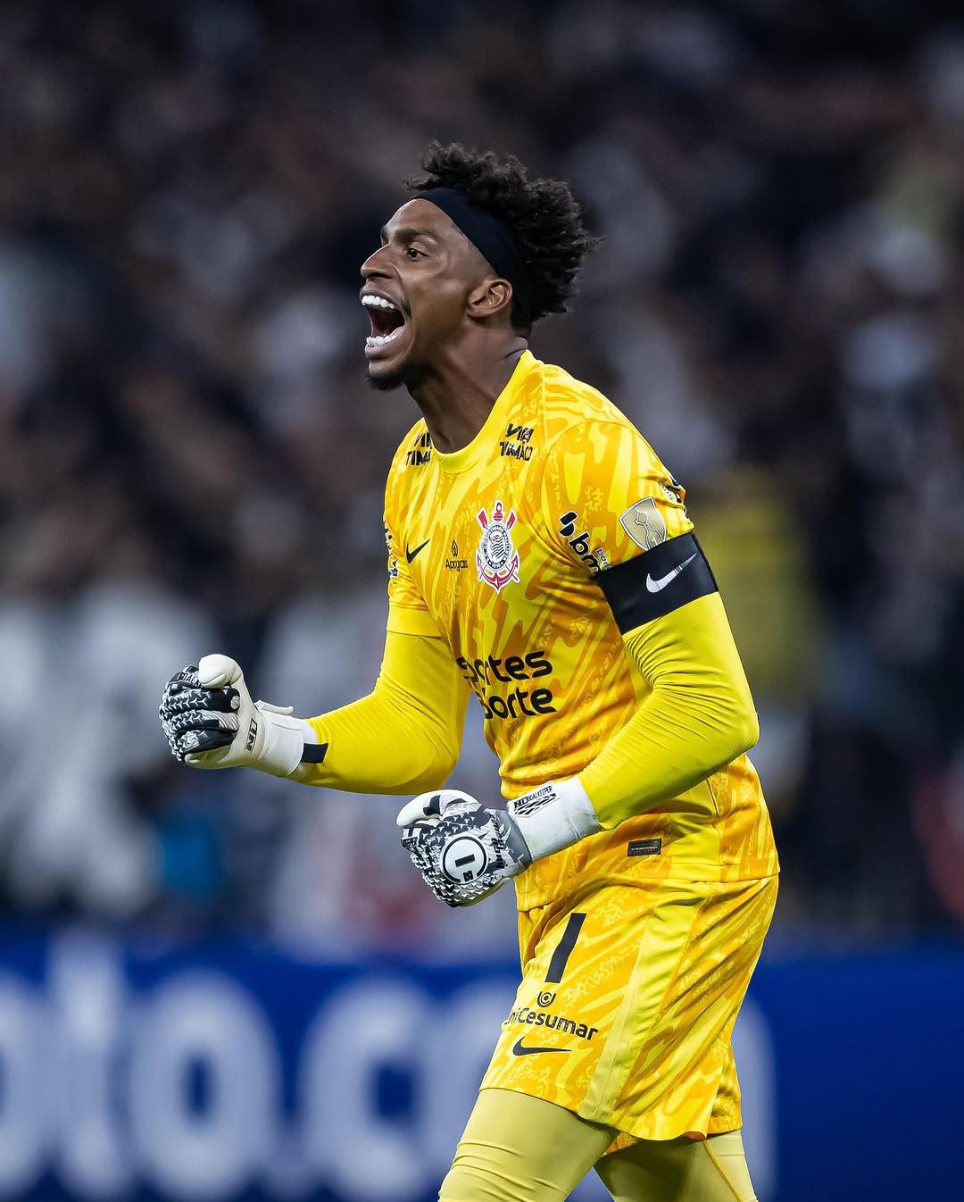 O Corinthians enfrentou um grande sufoco durante a partida contra o Universidad Central, da Venezuela, na noite desta última quarta-feira (26). (Foto: Instagram)